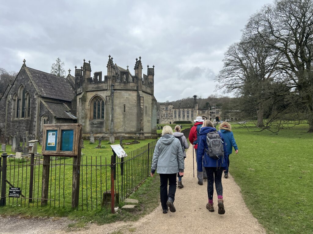 Ilam walking with the National Trust