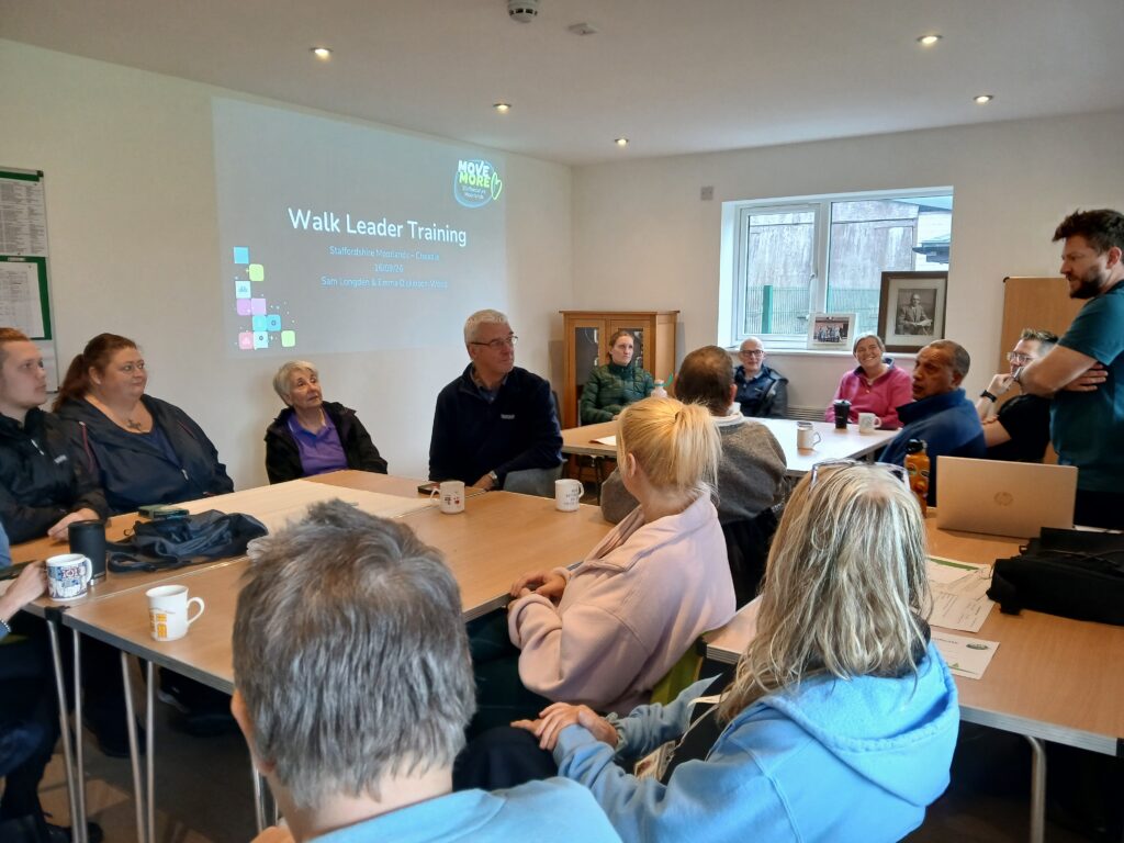 Walk Leader Training comes to Staffs Moorlands!